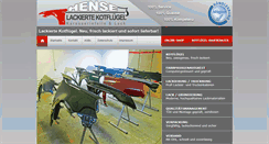 Desktop Screenshot of kotfluegel-lackiert.de